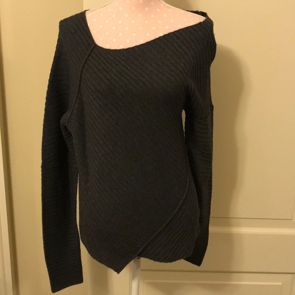 NWOT Free People Asymmetric Sweater, M